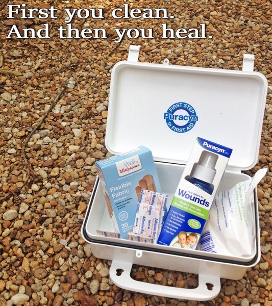 First you clean and then you heal with Puracyn® OTC Wound & Skin Care
