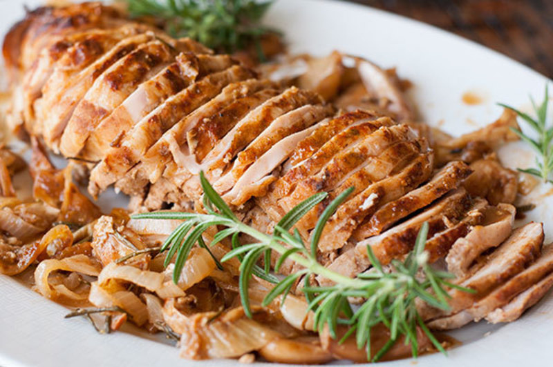 Thanksgiving Recipe Chef Gina’s Roast Turkey Breast with Lemon Zest