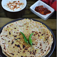 Cabbage paratha