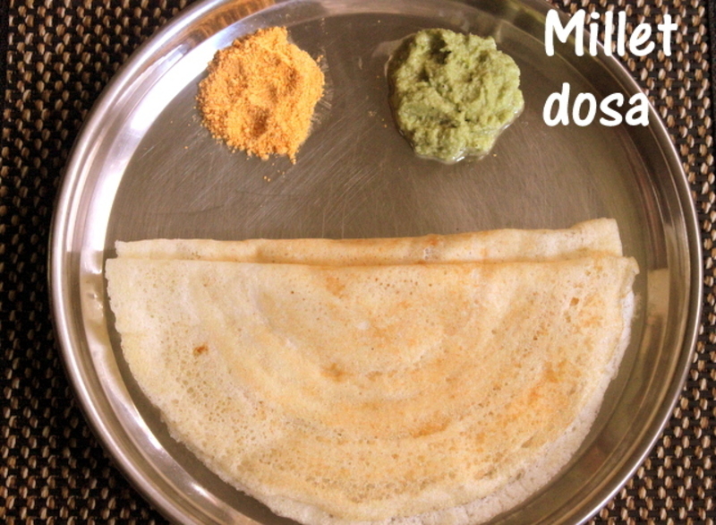Kodo millet dosa recipe Varagu/harka dosa recipe healthy breakfast