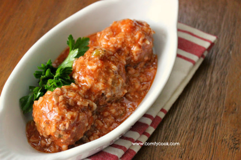 Porcupine Meatballs & Tomato Gravy Recipe by Patricia CookEatShare