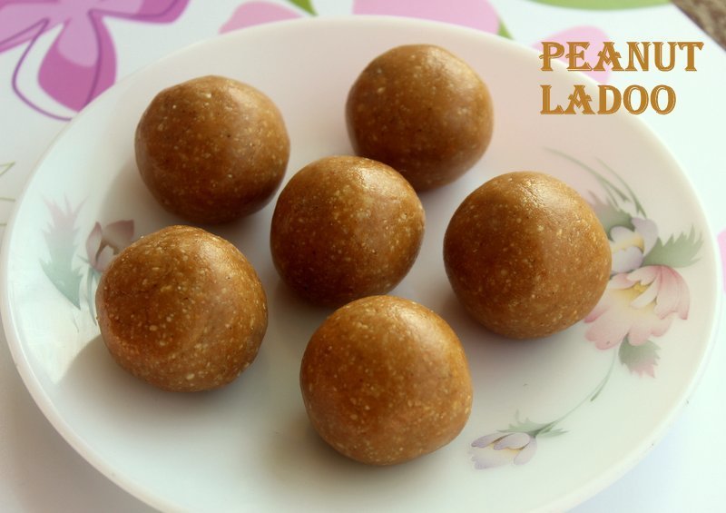 Peanut ladoo recipe How to make peanut/groundnut laddoo recipe