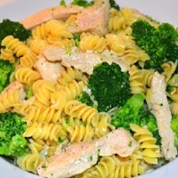 Broccoli with Garlic Pasta