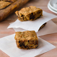 Chewy Whole Grain Chocolate, Date, and Walnut Bars Chewy Whole Grain Chocolate, Date, and Walnut Bars