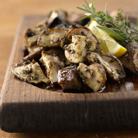 Cedar Plank Roasted Wild Mushrooms