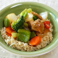 Oriental Vegetable and Rice Bowl