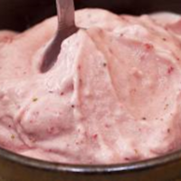 Strawberry Frozen Greek Yogurt