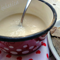 Croatian white onion sauce