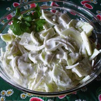 Creamy Cucumber Salad