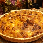 Chicken, Butternut Squash & Pecan Tart