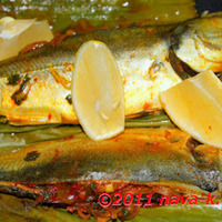 Grilled Belacan (Shrimp Paste) Lemon Grass Fish