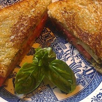 Grilled Basil Pesto Panini