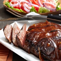 Barbecued Beef Steak