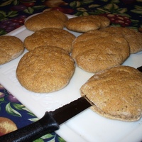 Whole Wheat Sandwich Thins (with bread machine dough option)