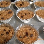 Easy Breakfast Oatmeal Muffins w/ Chocolate chips and Coconut