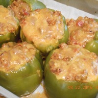 Stuffed Peppers - Mexican Taco Style