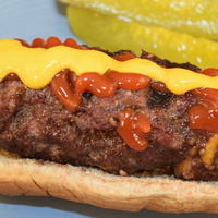 Stuffed Burger Dogs