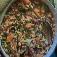 Black-eyed Pea~Sweet Potato~Collard Green Stew