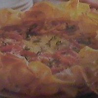 Phyllo Dough Tomato & Cheese & Herb Tartlet