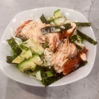 Pan Fried Miso Salmon bowl with Faro or Wheatberries