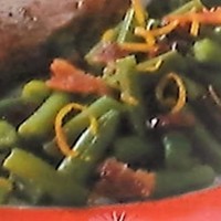 Bacon~Orange Green Beans