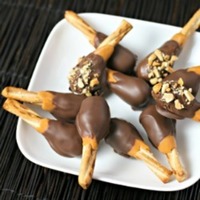 Chocolate Caramel Turkey Legs