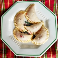 Cherry Pie Foldover Cookies