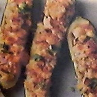 Stuffed Zucchini Halves