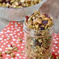 Home For The Holidays Festive Crunchy Granola