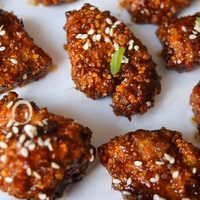 Garlic chicken bites